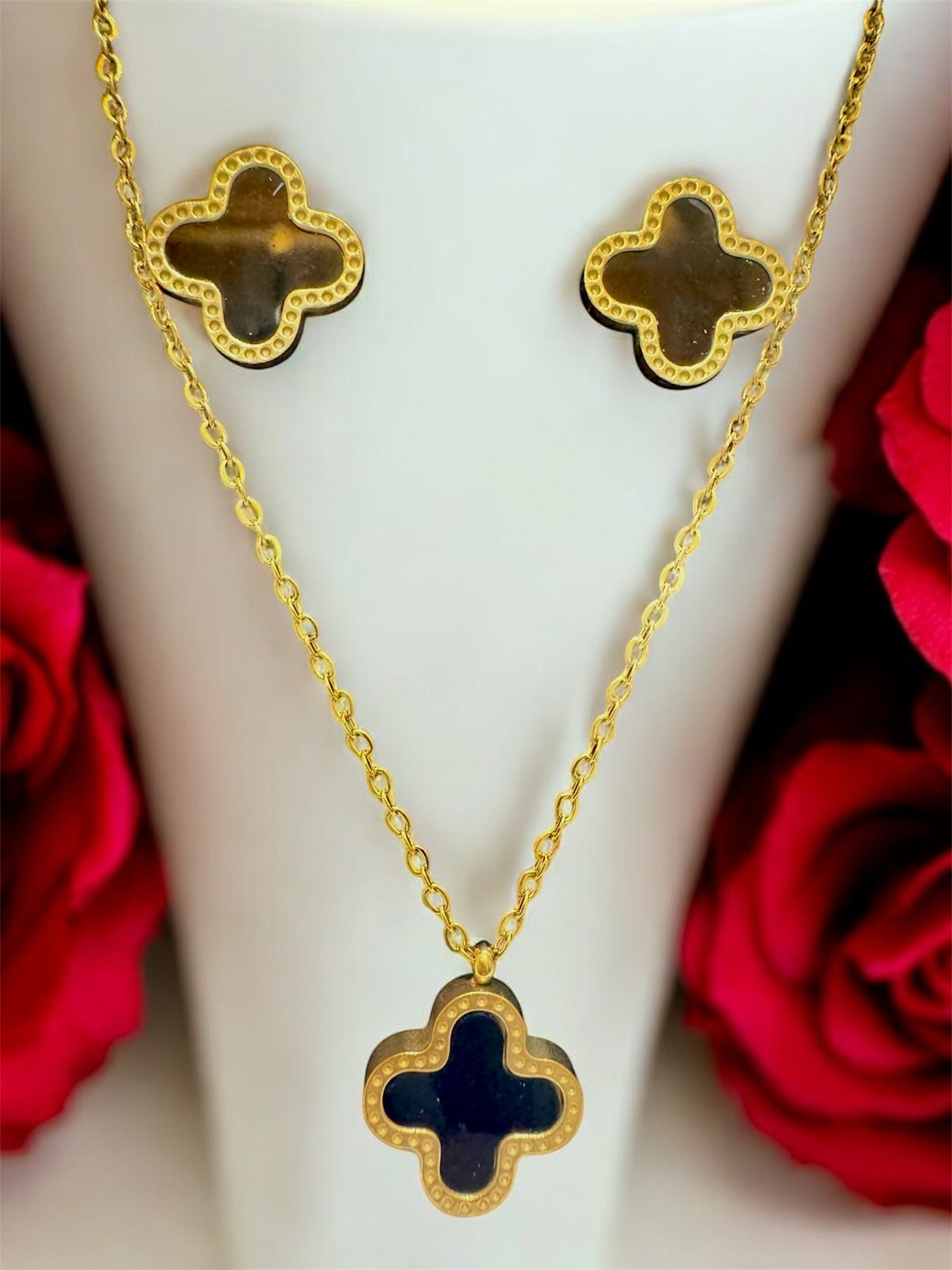 Black Clover Necklace