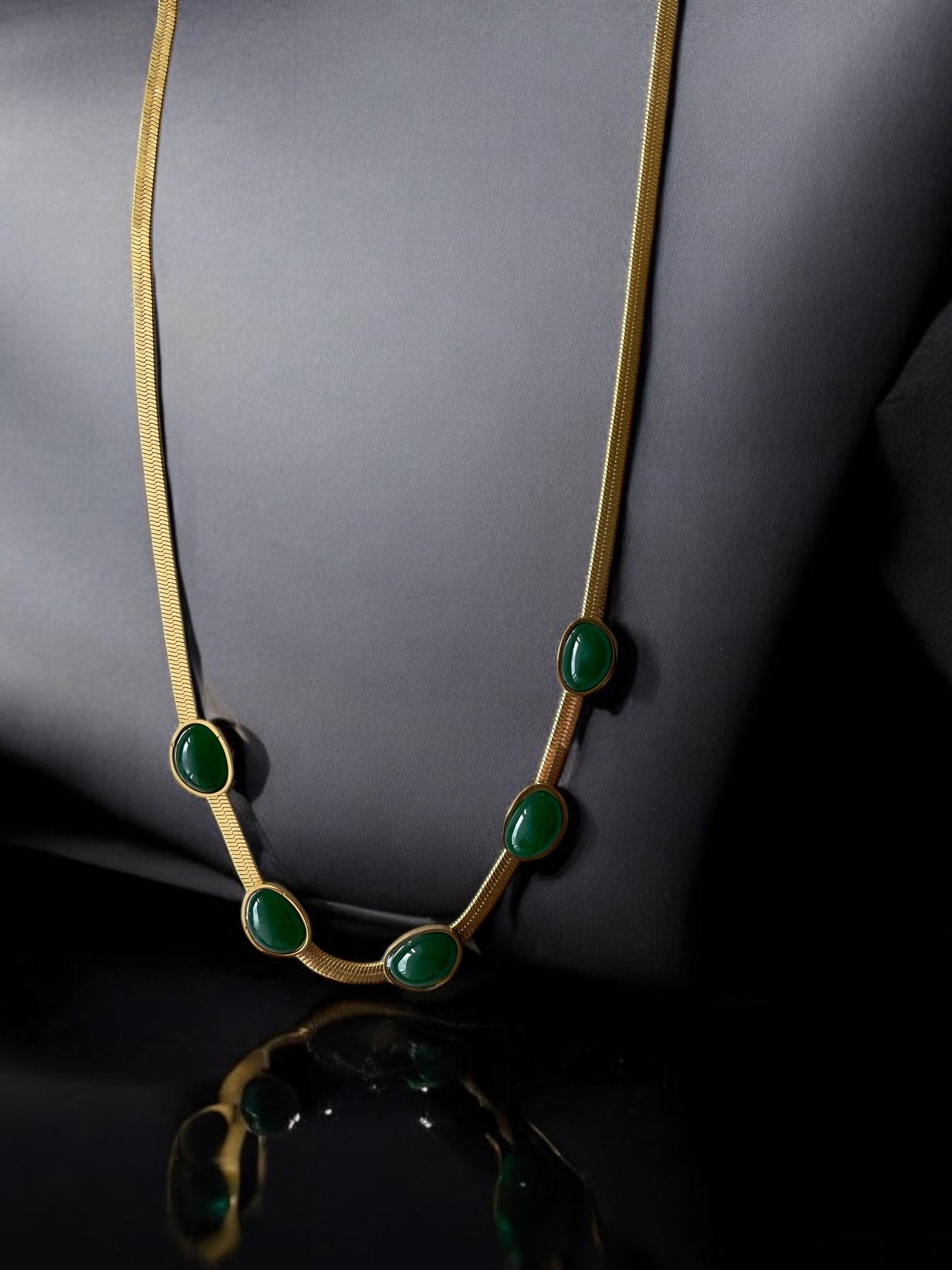 Green Pearl Necklace