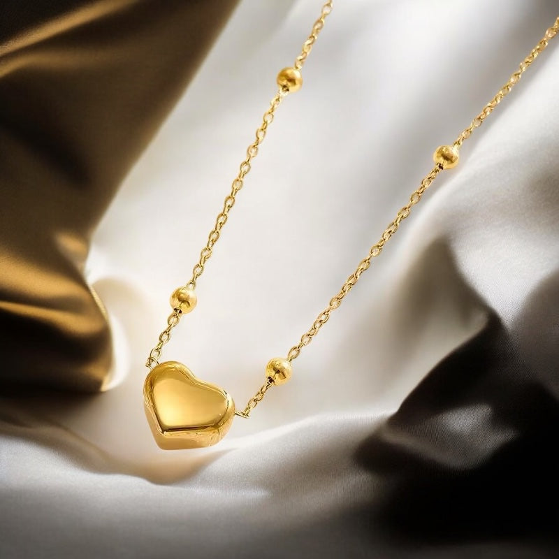 Gold Heart Necklace