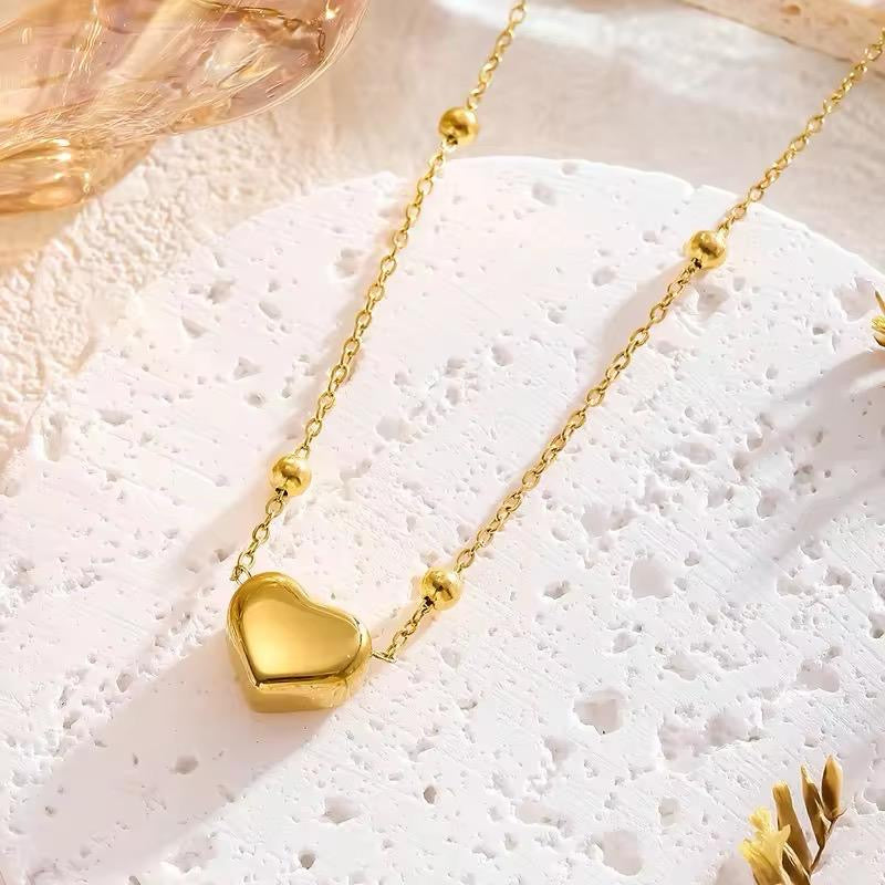 Gold Heart Necklace